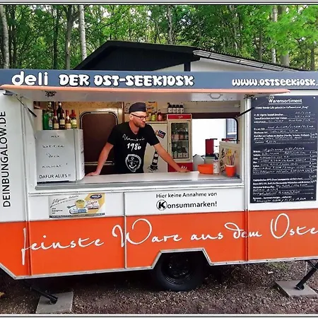 Baumzeltdorf Ostseebreeze Direkt Am Strand Dranske Exterior foto